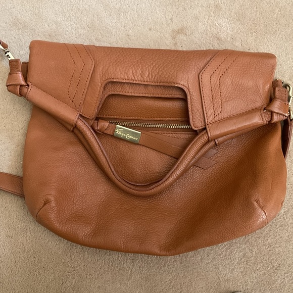 Foley & Corrina bag shoulder fold over or short handle. Soft - Picture 6 of 9